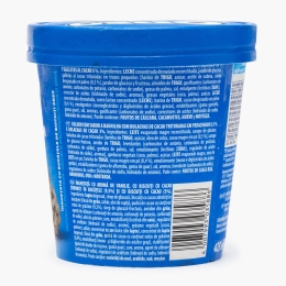 Înghețată cu vanilie, cu biscuiți cu cacao zdrobiți în bucățele 425ml