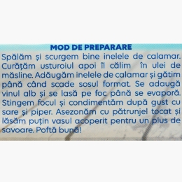 Inele de calamar decongelate 300g