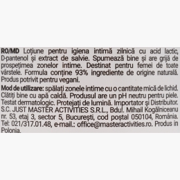 Gel pentru igiena intimă cu salvie Comfort,400ml 