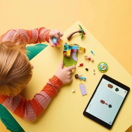 Teren de joacă pentru porcușori de Guineea, 42640 Friends, 86 piese, +5 ani