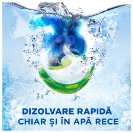 Detergent de rufe capsule 3în1 Pods Color, 15 spălări, 15 buc