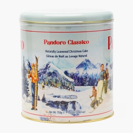 Pandoro Clasic, în cutie metalică 750g