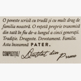 Țuică de prune 37% alc. 0.5l