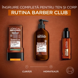 Gel de duș hidratant 5-in-1 Barber Club 300ml
