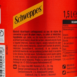 Băutură carbogazoasă cu vișine și piper negru 1.5l