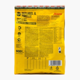 Hrană uscată pentru câini adulți, cu pui și păstrăv 900g