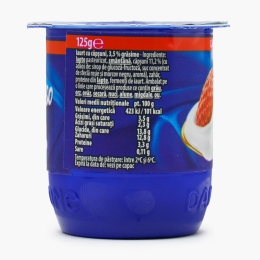 Iaurt cu căpșuni 125g