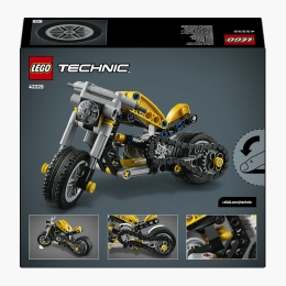 Motocicletă galbenă, 4222 Technic, 151 piese, +7 ani