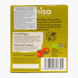 Pâine crocantă proteică eco din linte, fără gluten 100g
