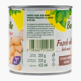Fasole albă bob mare Vapeur 425ml