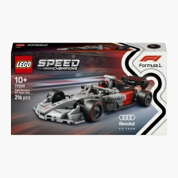 Mașină de curse Audi Revolut F1 Team R26, 77259 Speed Champions, 216 piese, +10 ani