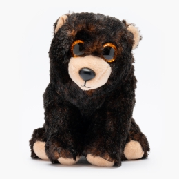 Jucărie de pluș, Urs Negru, 15cm