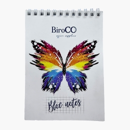 Bloc notes matematică, A6, 60gr, 50 file