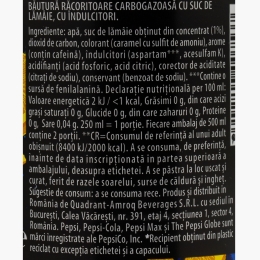 Băutură carbogazoasă Twist Zero 0.5l