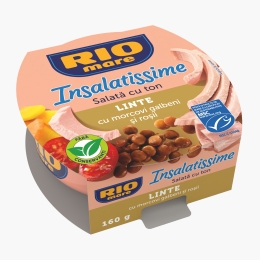 Salată cu ton și linte, Insalatissime 160g