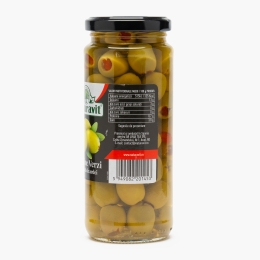 Măsline verzi cu pastă de ardei 340g