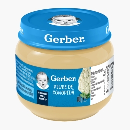 Piure natural de conopidă 80g
