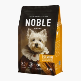 Hrană uscată pentru câini adulți de talie mică, 1.5kg, cu pui și orez
