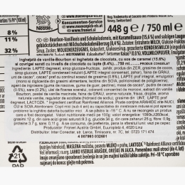 Înghețată de vanilie-Bourbon și înghețată de ciocolată cu sos de caramel 750ml