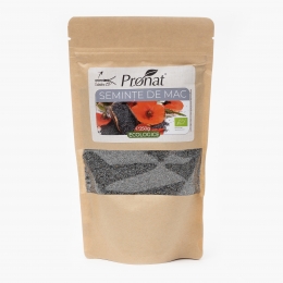 Semințe de mac ecologice 250g
