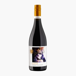 Vin roșu demisec Livia Cabernet Sauvignon, 14.5%, 750ml