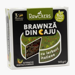 Specialitate Brawnză din caju cu ierburi italiene eco, maturată 145g