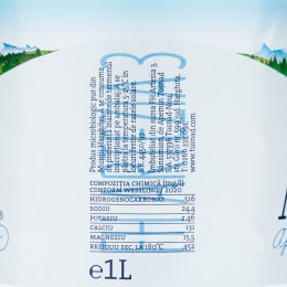 Apă minerală naturală necarbogazoasă 1l