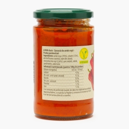 Ajvar Clasic - Zacuscă de ardei roșii 350g