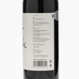 Vin roșu sec Perfect Simplu Fetească Neagră 2019, 13.8%, 750ml