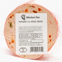 Parizer cu ardei 380g