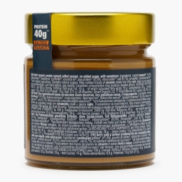 Cremă proteică de arahide sărate, fără zahăr adăugat eco 250g