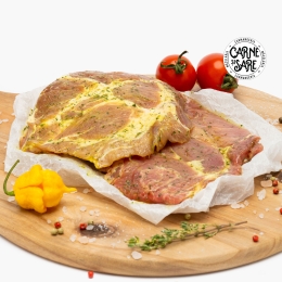 Ceafă de porc fără os, marinată 500g