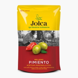 Măsline verzi umplute cu pastă de ardei 190g