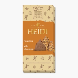 Ciocolată cu lapte cu strat de migdale, Florentine 100g