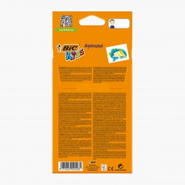 Creioane colorate Kids Aquacouleur 12 buc