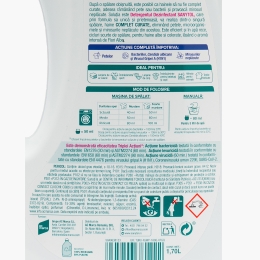 Detergent lichid dezinfectant White Flower, 34 spălări, 1.7l