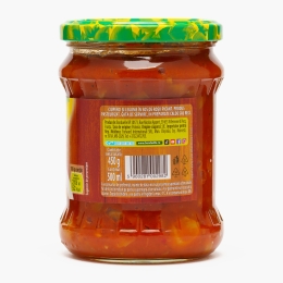 Ciuperci feliate și legume în sos de roșii picant 500ml