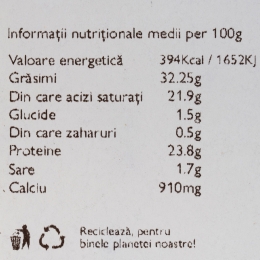 Brânză Graviera maturată 6 luni, cu trufă neagră 200g