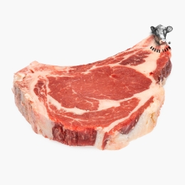 Antricot maturat de vită Angus 100% Grass-Fed cu os, 600g