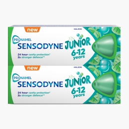Pastă de dinți pentru copii 6-12 ani Pronamel Junior, pachet promo 2x50ml