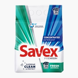 Detergent de rufe pudră automat Premium 2în1 Fresh 20 spălări, 2kg