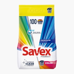 Detergent de rufe pudră Premium Color, 100 spălări, 8kg